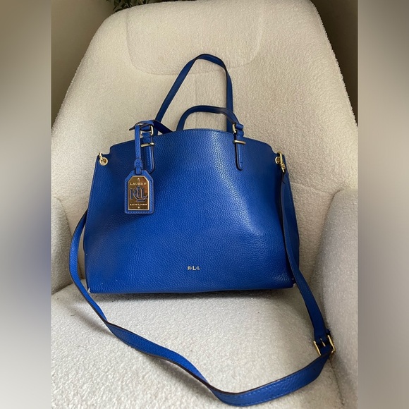 Lauren Ralph Lauren Royal Blue Tote - Picture 6 of 13
